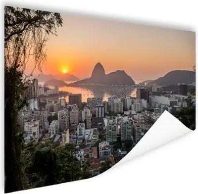 Produktbild von MuchoWow® Poster Rio de Janeiro - Brasilien - Südamerika 120x90 cm - Wandbild