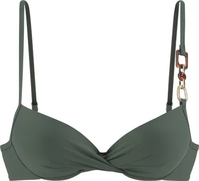 Produktbild von LASCANA Bügel-Bikini-Top Yves oliv Größe 42 Cup C