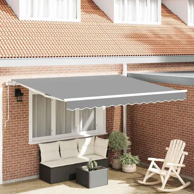 Obrázok produktu pre Maison Exclusive - Rám markízy Biela 350 x 250 cm Hliník