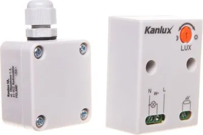 Produktbild von Dämmerungsschalterrelais AZ-10A 230V 20Lx IP20/65 22371