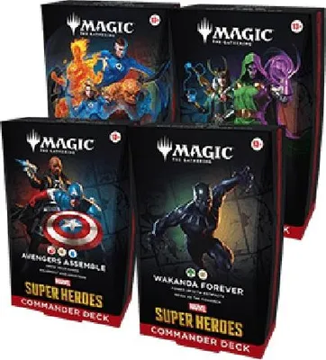 Produktbild von Magic: The Gathering Commander: Magic: The Gathering | Marvel Super Heroes:
