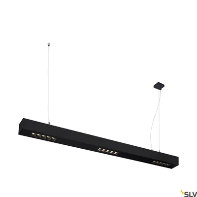 Produktbild von SLV 1000933 Q-LINE PD LED Indoor Pendelleuchte 1m BAP schwarz 4000K
