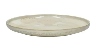 Produktbild von Pomax Nougat Speiseteller aus Porzellan, Beige, Ø 26 x H 3,3 cm