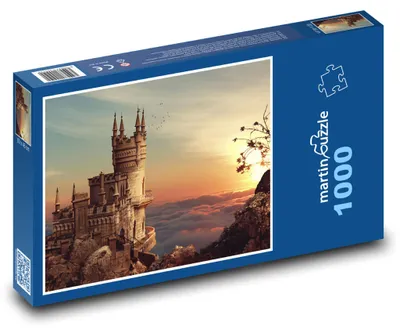 Obrázok produktu pre Puzzle 1000 Západ slnka nad hradom - martinpuzzle