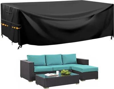 Produktbild von Gartenmöbel Abdeckung Wasserdicht Oxford Gewebe 200x165x80cm