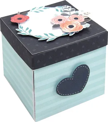 Immagine prodotto di folia 11610 folia explosion box craft set "Romantic"