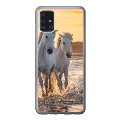 Obrázok produktu pre Kryt mobilného telefónu pre Samsung Galaxy A52 5G Kone - voda - pláž - zvieratá Silikónové mäkké puzdro