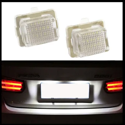Produktbild von Kennzeichenbeleuchtung 2x LED PREMIUM für Mercedes C-Klasse W204 S204 C204 C218