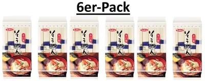 Produktbild von 6er-Pack Sukina getrocknete Nudeln Japanischer Art | Tomoshiraga Somen Nudeln 453g