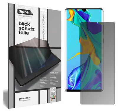 Product packaging and a smartphone with a screen protector applied.