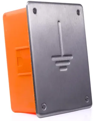Produktbild von Haus-Held Erdungs-Prüfkasten mit V4A-Deckel, 268 x 218 x 80 mm