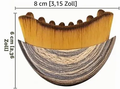 Produktbild von Aluvea Gesichtsbürste, Lymphbürste für das Gesicht, Aluvéa Globrush und lymphatische Gesichtsbürste zur Lymphdrainage (2 Stück)