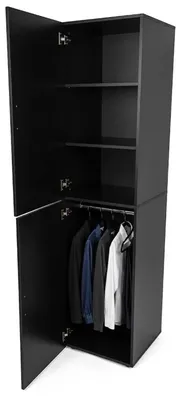 Produktbild von VDD – Kleiderschrank – Aufbewahrungsmöbel – Kleiderschrank mit Hängemöglichkeit – Schrank
