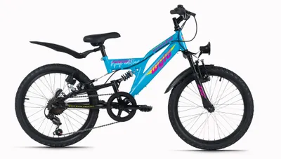 Image de Vélo tout-terrain pour enfants WYLD Fully ATB 20" Zodiac, 6 vitesses, dérailleur arrière, 31 cm, modèles WYLD 318K, 319K, 320K, 321K