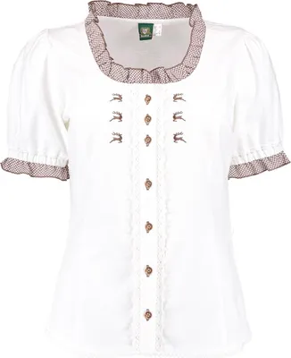 Produktbild von OS-Trachten Trachtenbluse 451003-3003
