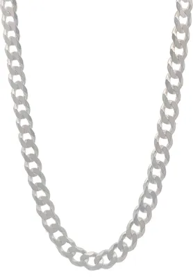 Produktbild von Silberkette Panzerkette Halskette Breite 4,2 mm Länge 50 cm 925 Silber
