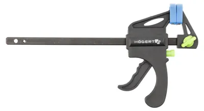 Zdjęcie produktu dla Zacisk szybkomocujący Högert, jednoręczny, 100 x 34 mm