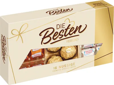 Produktbild von Die Besten von Ferrero Classic 16 Nussig 3 Spezialtäten 166g