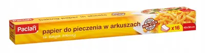 Zdjęcie produktu dla Paclan Papier do Pieczenia Biały w Arkuszach