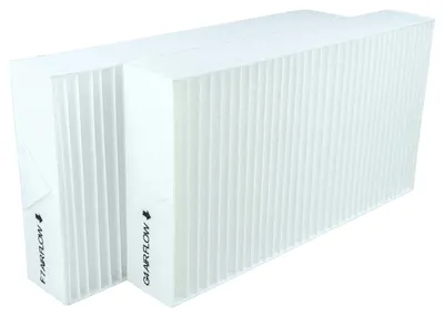 Produktbild von vhbw Filterset Ersatz für Bosch 7738113333 für Lüftungsgerät - Luftfilter G4 / F7 (2 Stück), 27 x 15 x 4,6 cm, Weiß