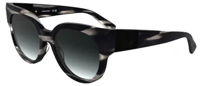 Zdjęcie produktu dla Okulary przeciwsłoneczne damskie Longchamp LO779S w czarno-paski 53/19/140