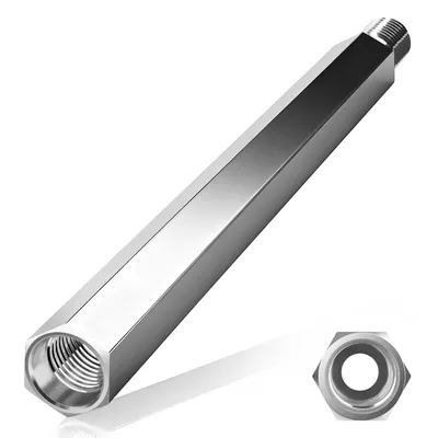 Zdjęcie produktu dla Przedłużka do koron wiertniczych 500 mm z przyłączem 1 1/4'' UNC, aluminium lotnicze 7075-T6, przedłużka do wiertła rdzeniowego Korona wiertnicza diamentowa
