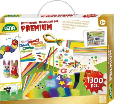 Produktbild von Bastelkoffer Premium, Faltschachtel