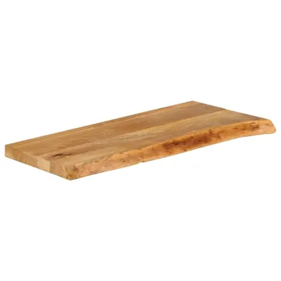 Immagine prodotto di Piano Tavolo Bordi Vivi 70x20x2,5 cm in Legno Massello di Mango
