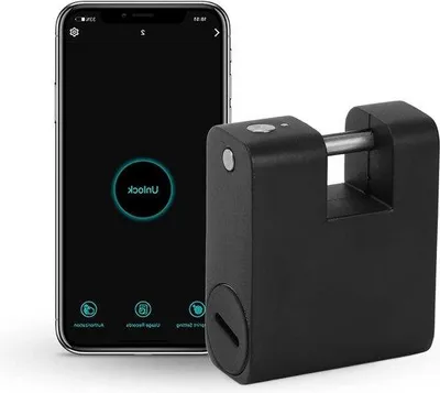 Obrázok produktu pre Elektronický inteligentný zámok s kľúčom a aplikáciou Bluetooth