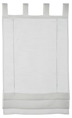 Immagine prodotto di Tenda a rullo romana con passanti, colore bianco, 90x140 cm