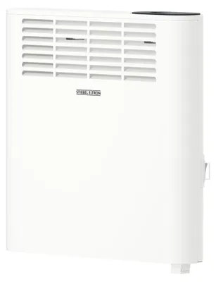 Obrázok produktu pre Elektrický konvektor – výkon 1000 W – rozmery 42,6 x 10 x 45 cm – biela farba – určený na vnútorné použitie