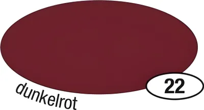 Immagine prodotto di folia 520422 Bastelfilz 10 Bogen 20 x 30 cm, dunkelrot
