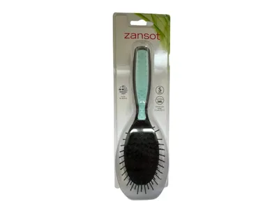 Productafbeelding van ZANSOT Pneumatische, anatomische kam (klein, 18 cm, zwart)