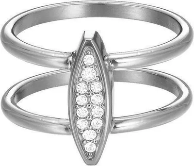 Produktbild von Esprit Damen Ring Edelstahl Zirkonia Exclusive ESRG12856A, Ringgröße:56 (17.8 mm Ø)