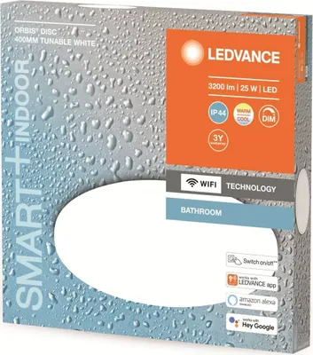 Produktbild von LEDVANCE SMART+ Orbis Disc Smart ceiling light Wi-Fi