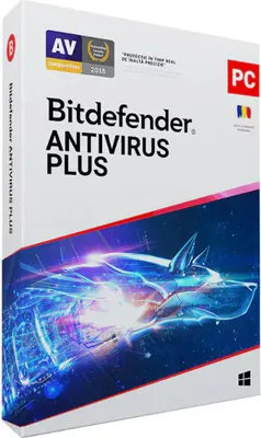 Produktbild von Bitdefender Antivirus Plus, 1 Jahr, 1 Gerät, Scratch-Karte
