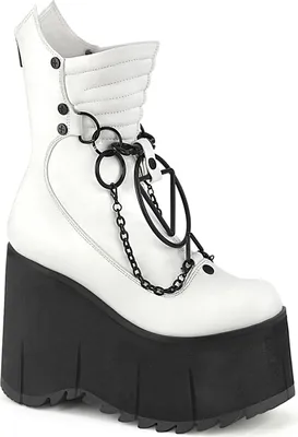 Produktbild von KERA-130 Damen Boots von DemoniaCult, Weiß  , EU 36, US 6