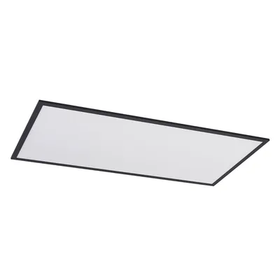 Produktbild von Lindby LED-Panel Nelios, 120 x 60 cm, 4000K, schwarz, Metall