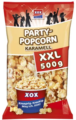 Produktbild von XOX Party-Popcorn Karamell XXL 500g