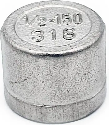 Produktbild von 1/2" Innengewindestopfen, Edelstahl