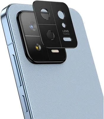 Produktbild von 6x Kamera 9H Panzerhartglas für Xiaomi 13 Pro 3D KLAR Schwarzes ECHTES TEMPERED Panzerglas Kameraglas Kamerhartglas Kameraschutzglas Schutzglas Schutzfolie Panzerfolie