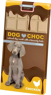 Produktbild von Duvo+ Hundeschokolade Dog Choc Huhn 100 g