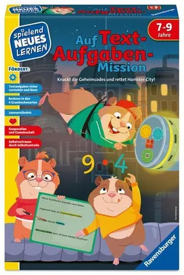Produktbild von Auf Textaufgaben-Mission Ravensburger 24977