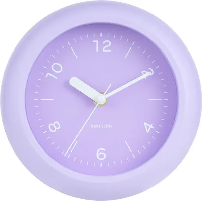 Produktbild von Karlsson - Wanduhr Slope - Zartes Lila - Ø20cm