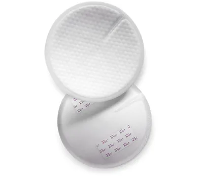 Zdjęcie produktu dla Philips AVENT Wkładki laktacyjne SCF254/24 Jednorazowe, Poduszka na piersi, Okrągły, Chiny, Biały, 130 mm, 2 mm