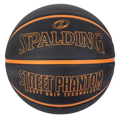 Produktbild von Spalding - "Street Phantom" Basketball PP8969 (7) (Schwarz/Orange)