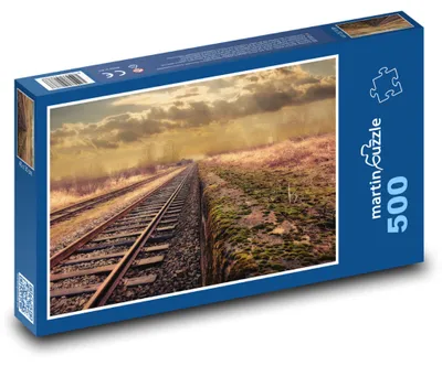 Produktbild von martinpuzzle - Puzzle 500 Teile - Endlosschienen
