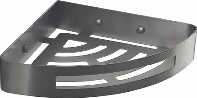 Produktbild von Gedy SMART Eck-Duschregal, 210x45x210mm, gun metal