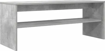 Produktbild von TV-Schränk Beton Grau 100 x 35 x 40 cm Holzwerkstoff