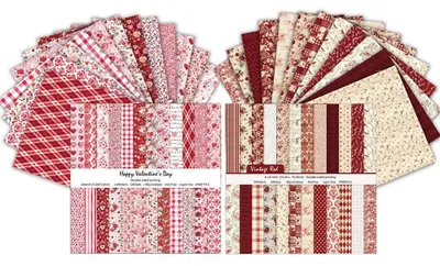Productafbeelding van Dubbelzijdig Scrapbook Papier 48 Vellen 15.2 x 15.2 cm